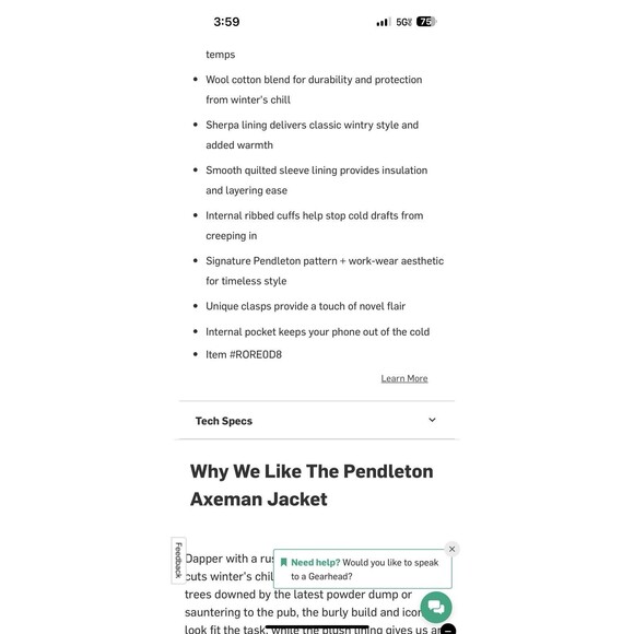 NWT $450 Roark x Pendleton Axeman Southwest Aztec Wool Jacket Coat mens L - Picture 9 of 16